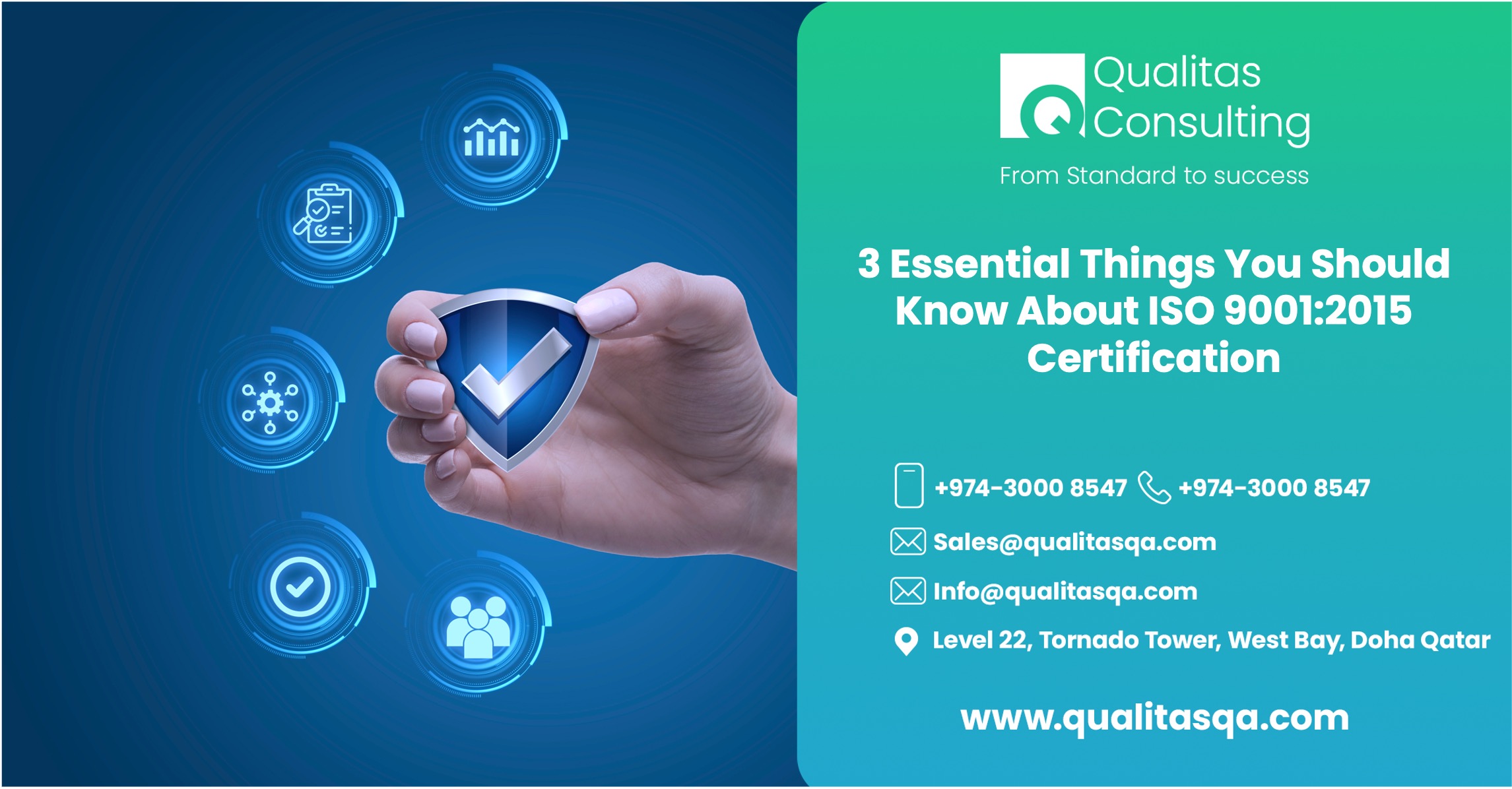3 Essential Things You Should Know About ISO 9001 Certification | Qualitas Consulting