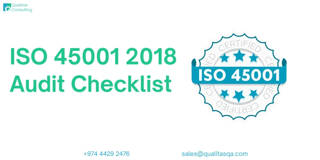 ISO 45001 2018 Audit Checklist Qatar Complete Guide